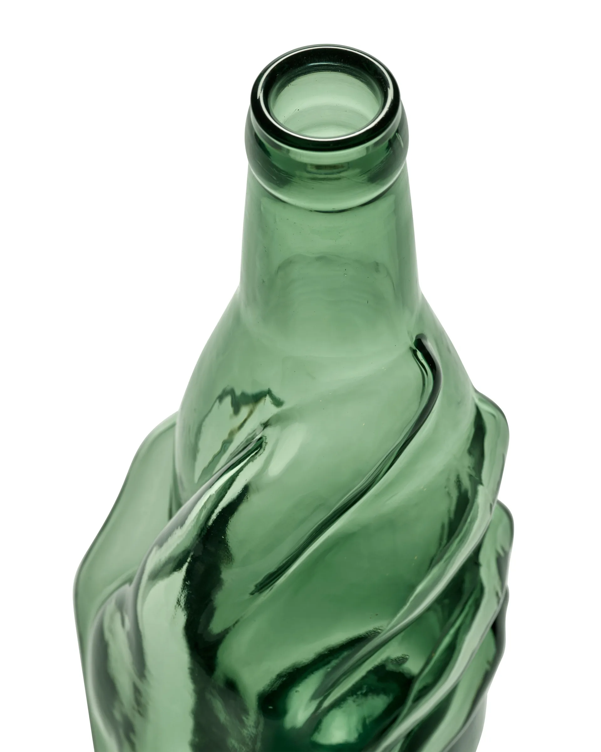 Caraffa Les Objets Mouleversants 0,95 L, Verde smeraldo Serax