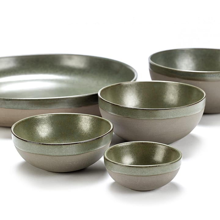 Ciotola da colazione Surface 11 cm, grey-camogreen Serax