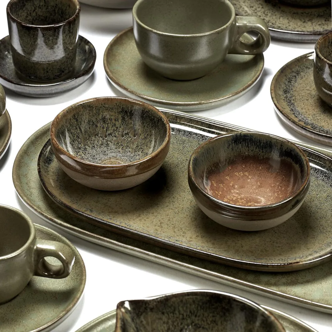 Ciotola da colazione Surface 11 cm, grey-indi grey Serax