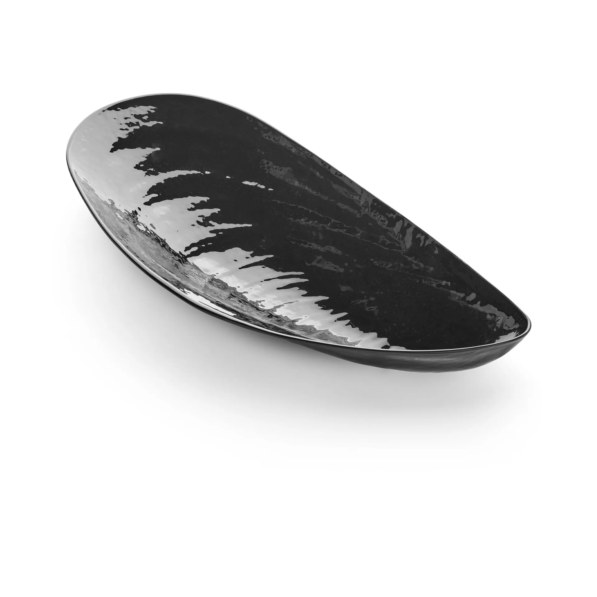 Ciotola Les Objets Mouleversants Marcel L 21,5x46 cm, Nero Serax