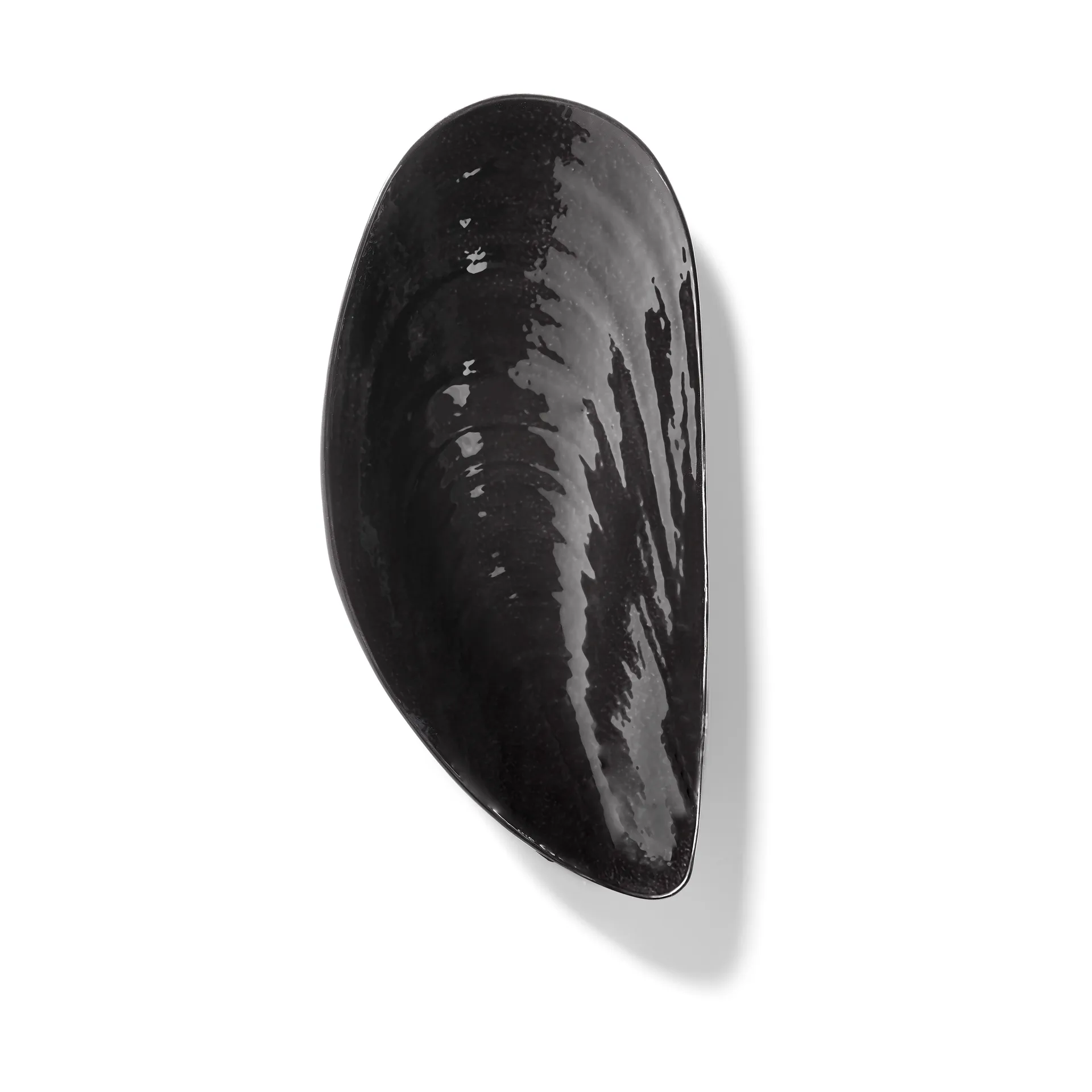 Ciotola Les Objets Mouleversants Marcel L 21,5x46 cm, Nero Serax