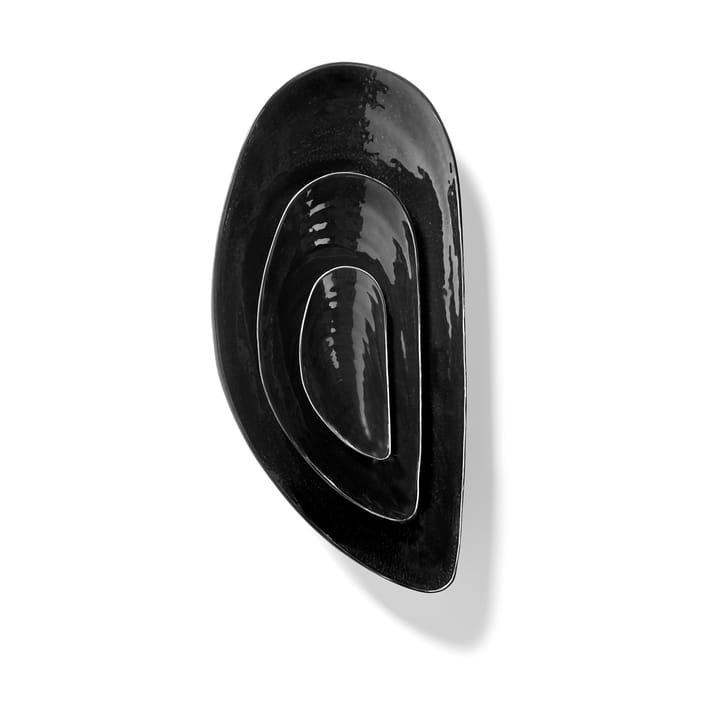 Ciotola Les Objets Mouleversants Marcel S 7,5x17,5 cm, Nero Serax