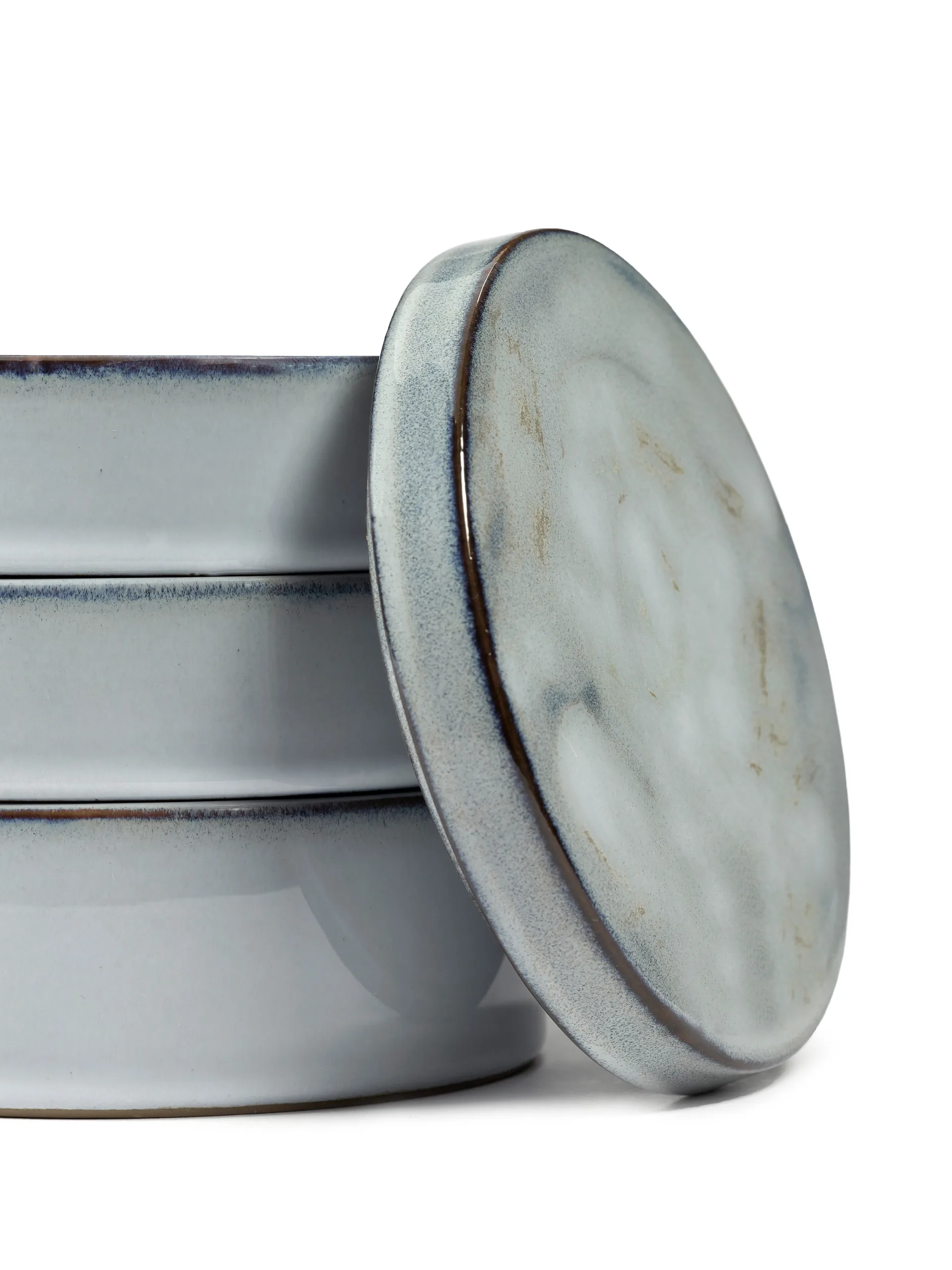 Ciotola Pure, 3 parti impilabili Ø 14 cm, Blu Serax