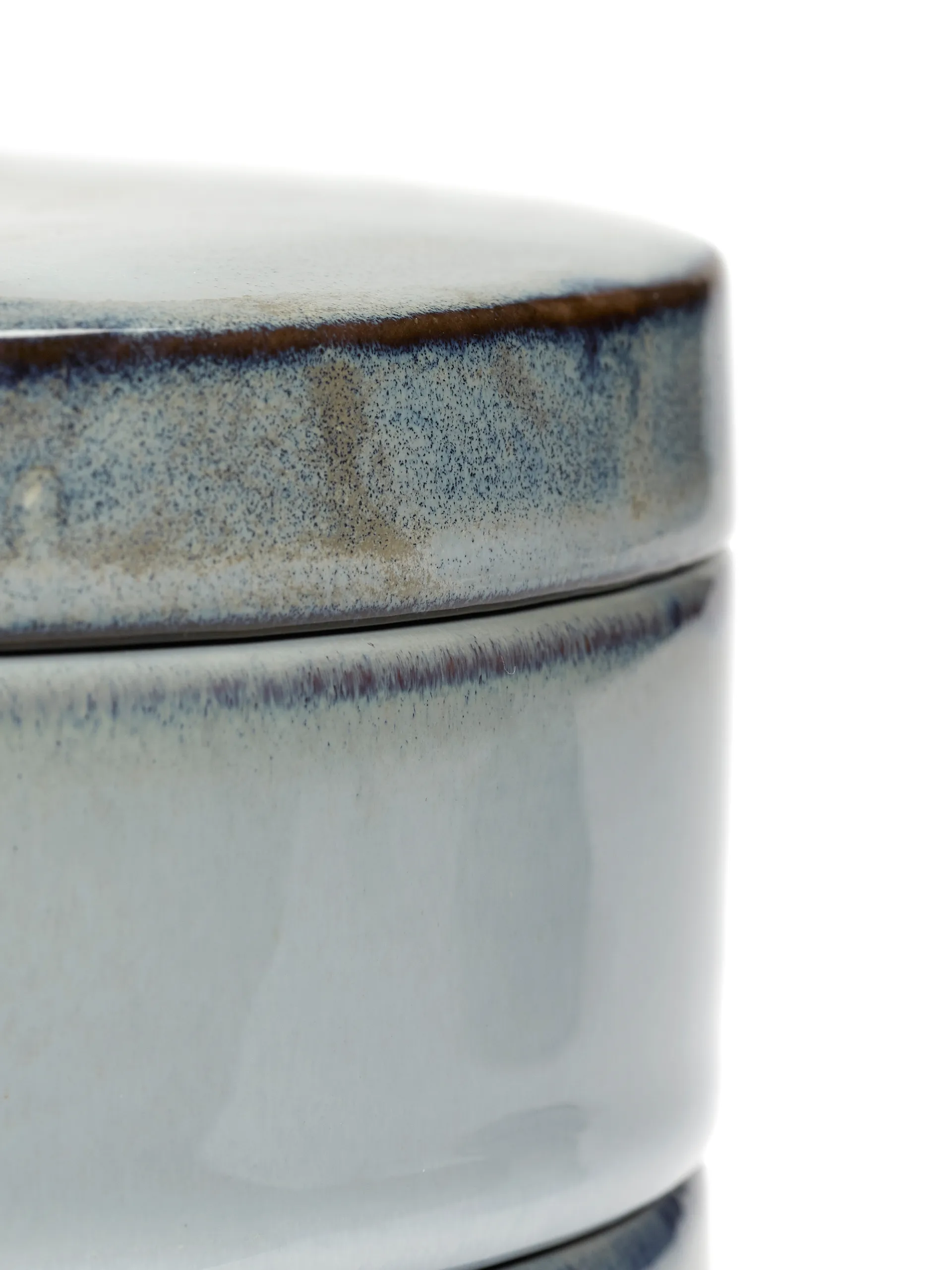 Ciotola Pure, 3 parti impilabili Ø 14 cm, Blu Serax