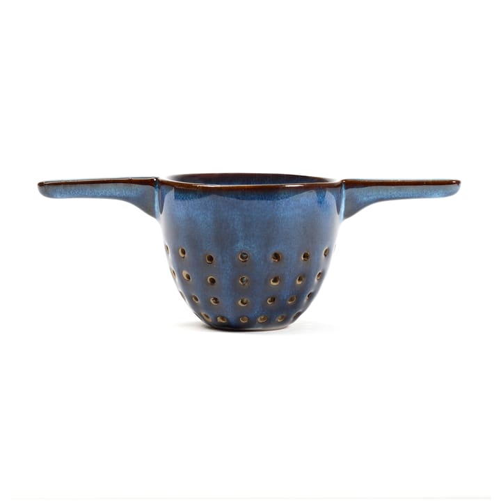 Colino per tè smaltato Pure Ø 6 cm, Blu scuro Serax