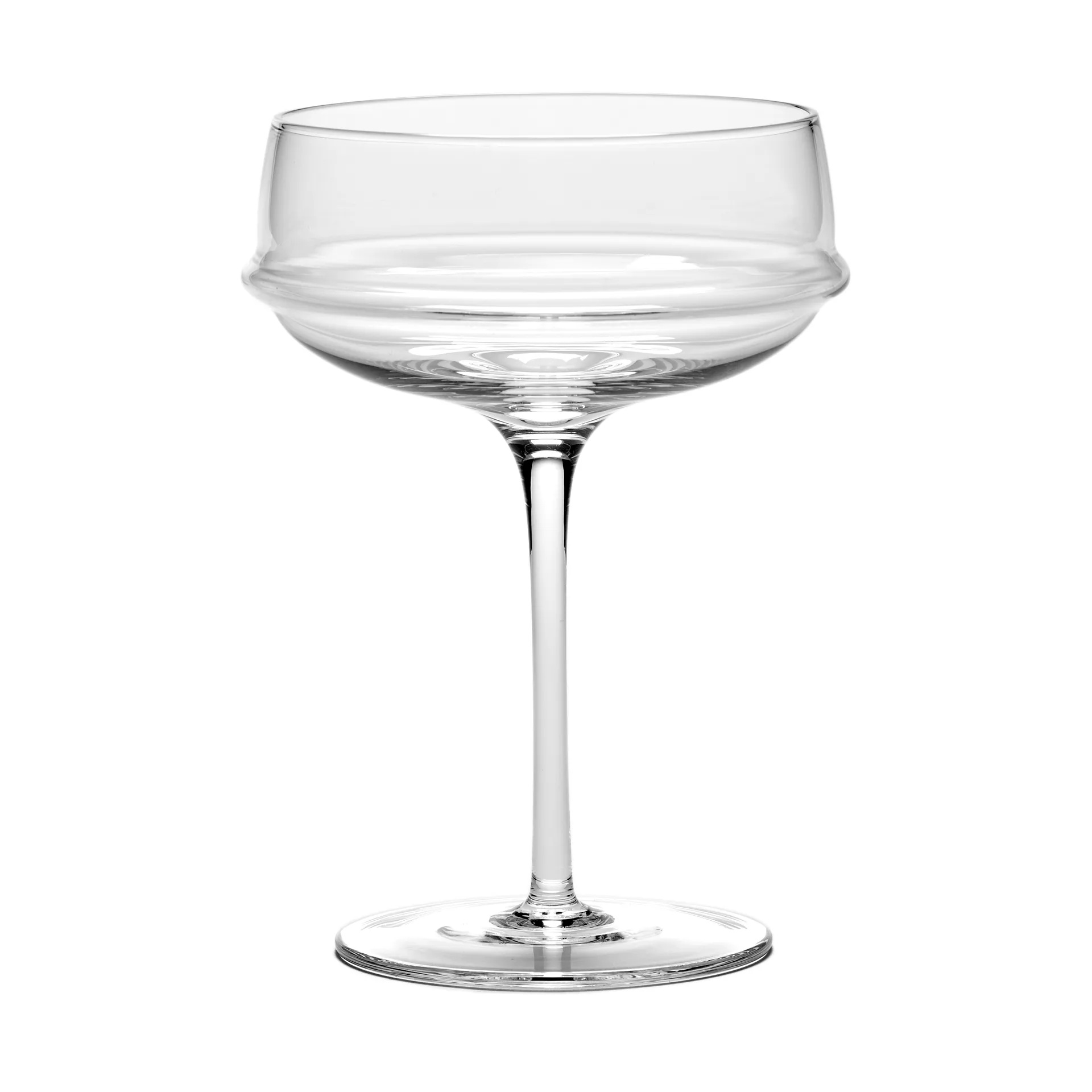 Coppa da champagne Dune 28 cl confezione da 4, Clear Serax