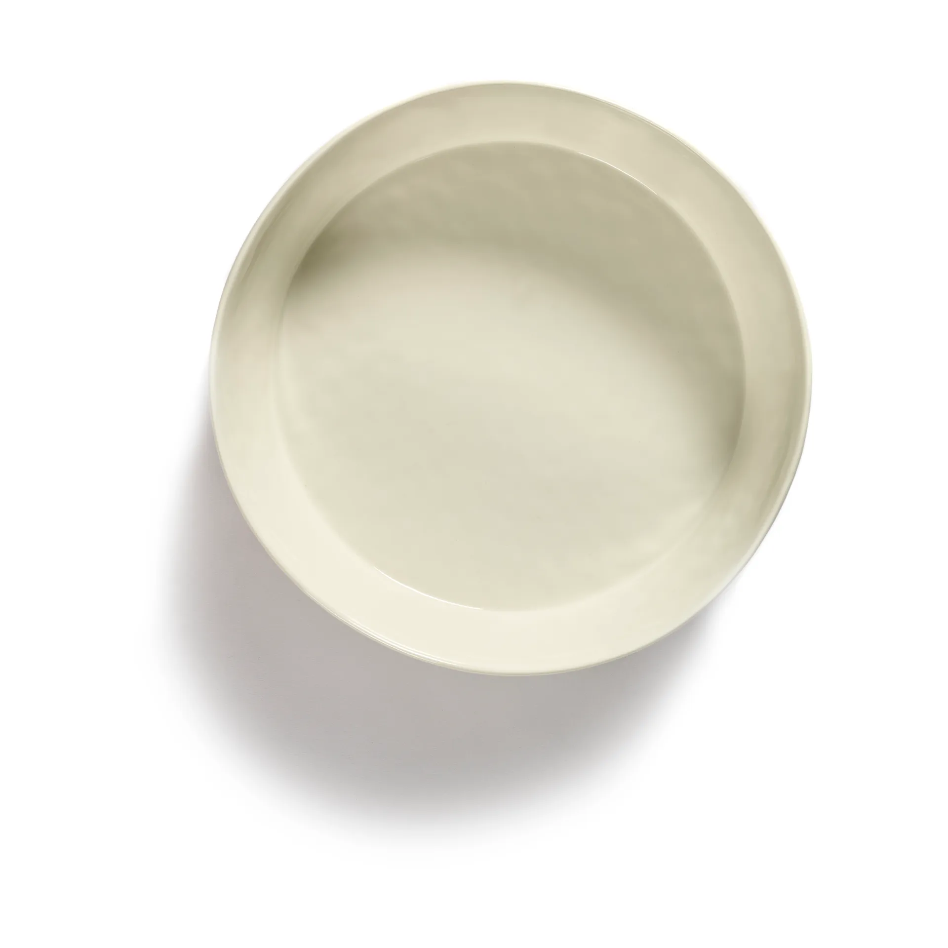 Insalatiera Ottolenghi Feast Ø27,5 cm, White stripes-red Serax