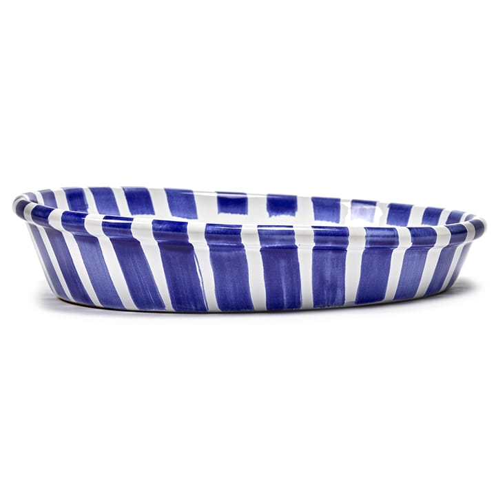 Insalatiera Table Nomade L, bianco-blu Serax