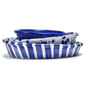 Insalatiera Table Nomade L - bianco-blu - Serax