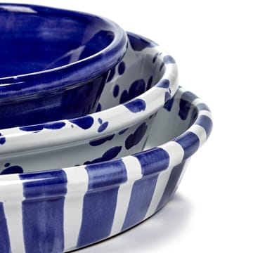 Insalatiera Table Nomade L - bianco-blu - Serax