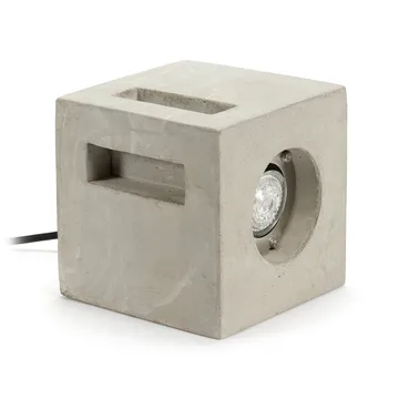 Lampada da pavimento Cube 15x15 cm - Cemento - Serax