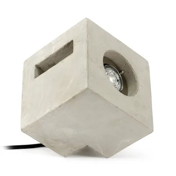Lampada da pavimento Cube 15x15 cm - Cemento - Serax
