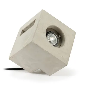 Lampada da pavimento Cube 15x15 cm - Cemento - Serax