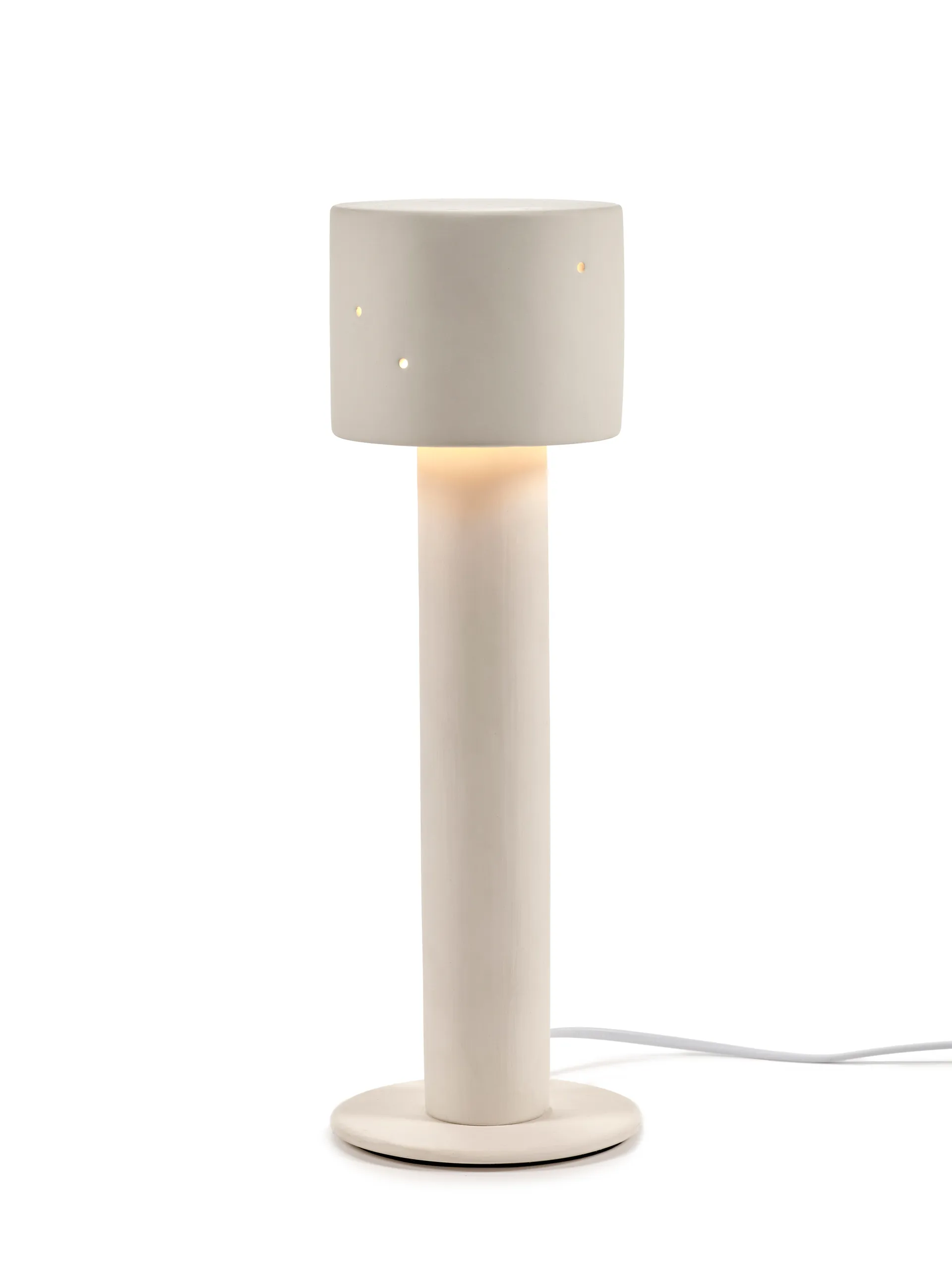 Lampada da tavolo Clara 02, 34,5 cm, Beige Serax