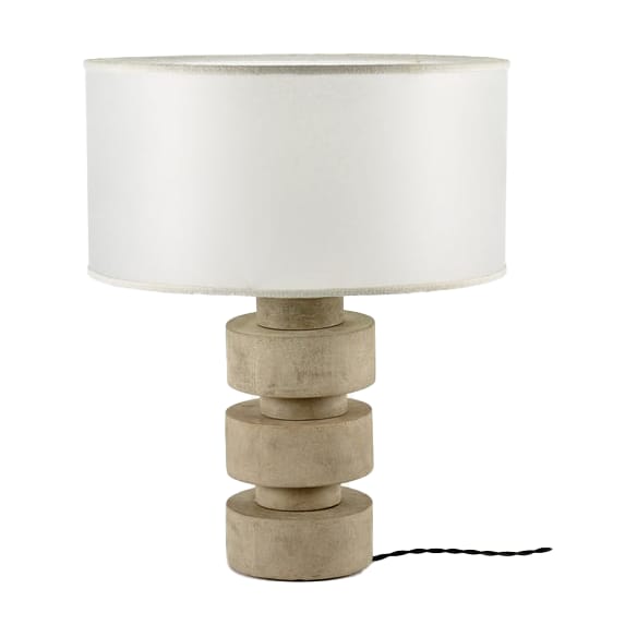 Lampada da tavolo in cemento Disc Ø 50 cm, Cemento Serax