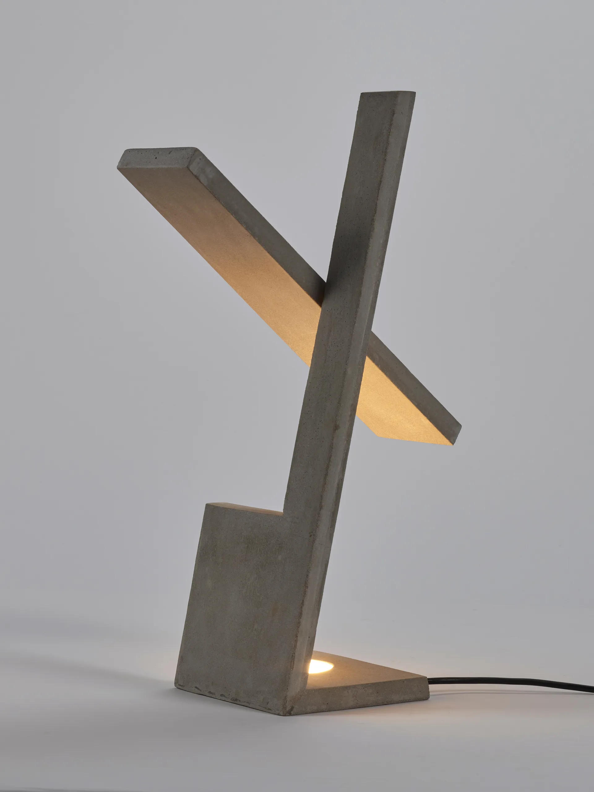 Lampada da tavolo Ixelles Concrete 50,5 cm, Grigio Serax
