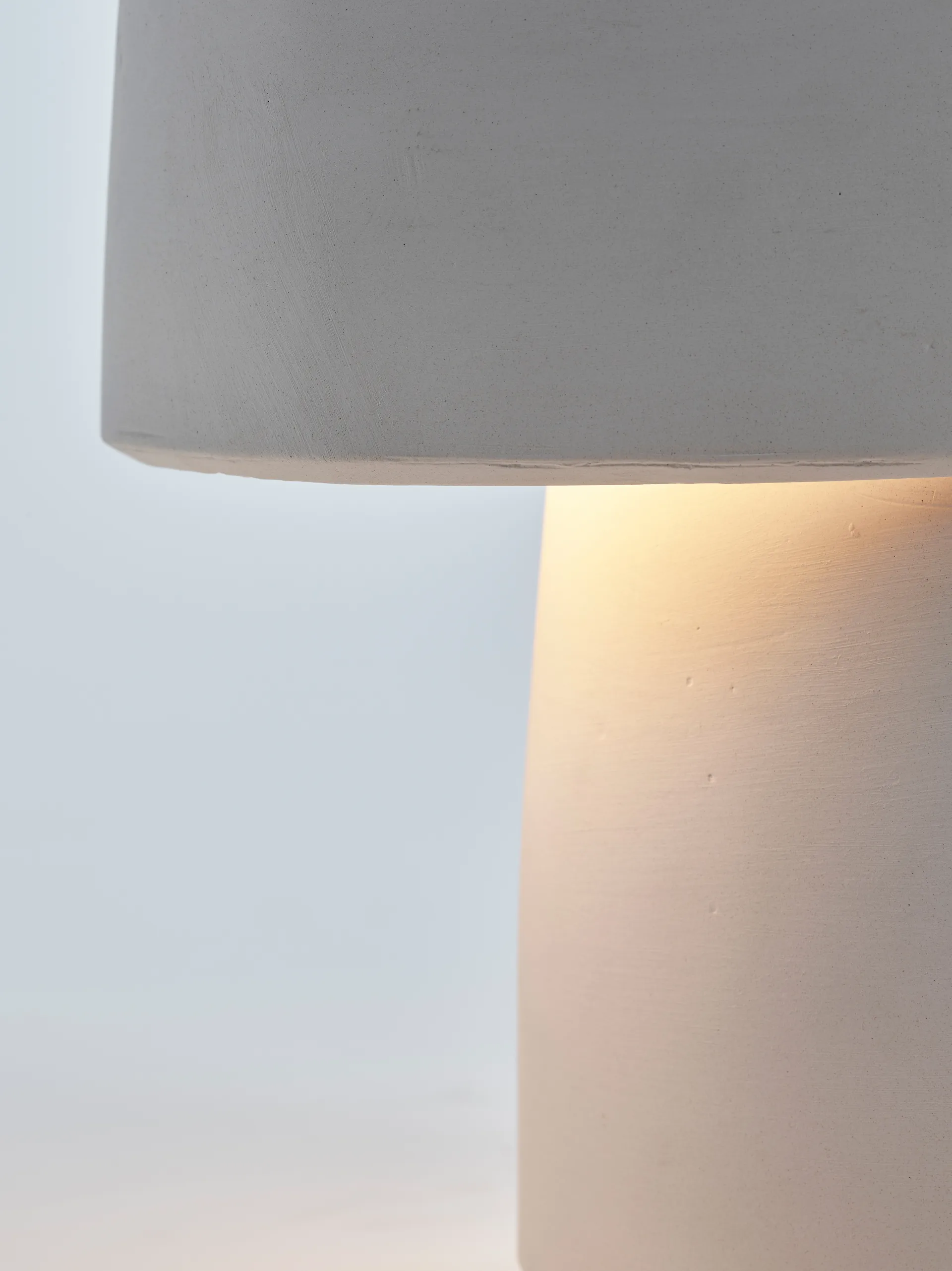 Lampada da tavolo Romé 23,5 cm, Bianco Serax