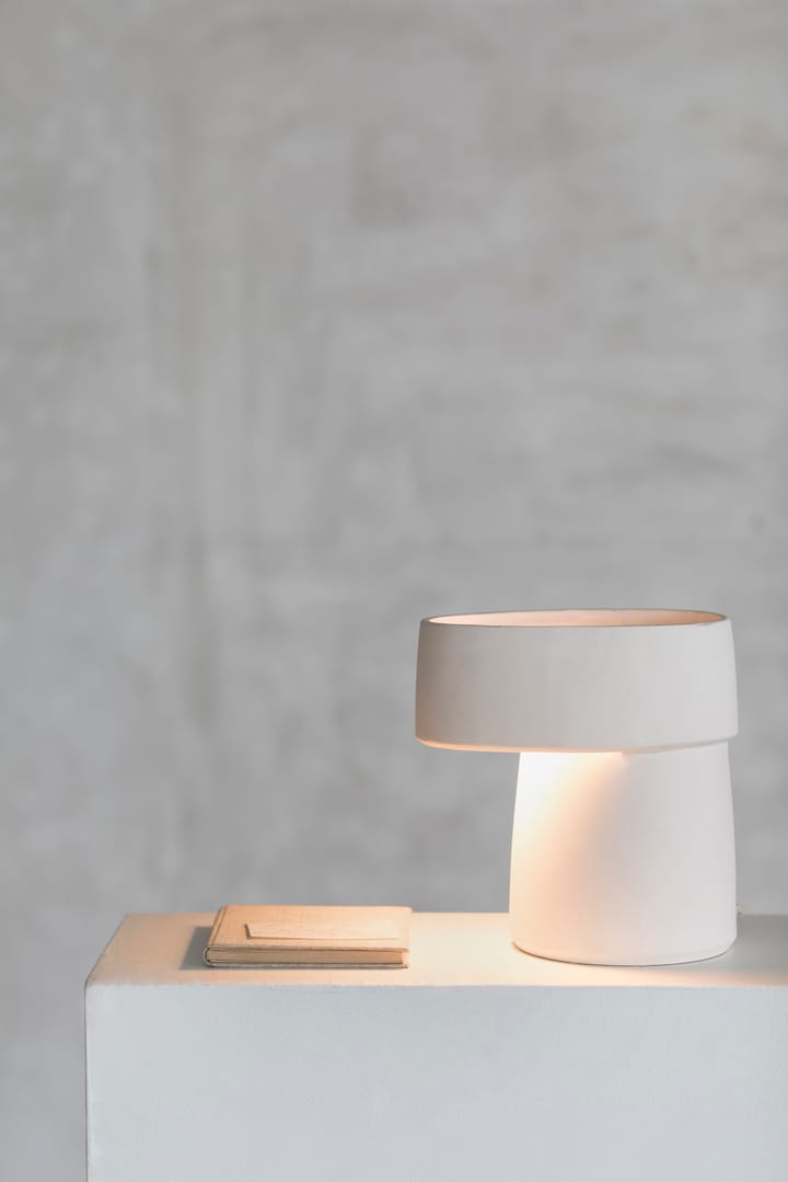 Lampada da tavolo Romé 23,5 cm, Bianco Serax