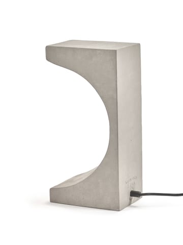 Lampada da tavolo Tangent Concrete 33 cm - Grigio - Serax