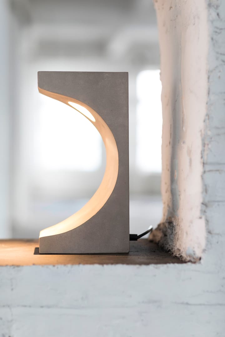 Lampada da tavolo Tangent Concrete 33 cm, Grigio Serax