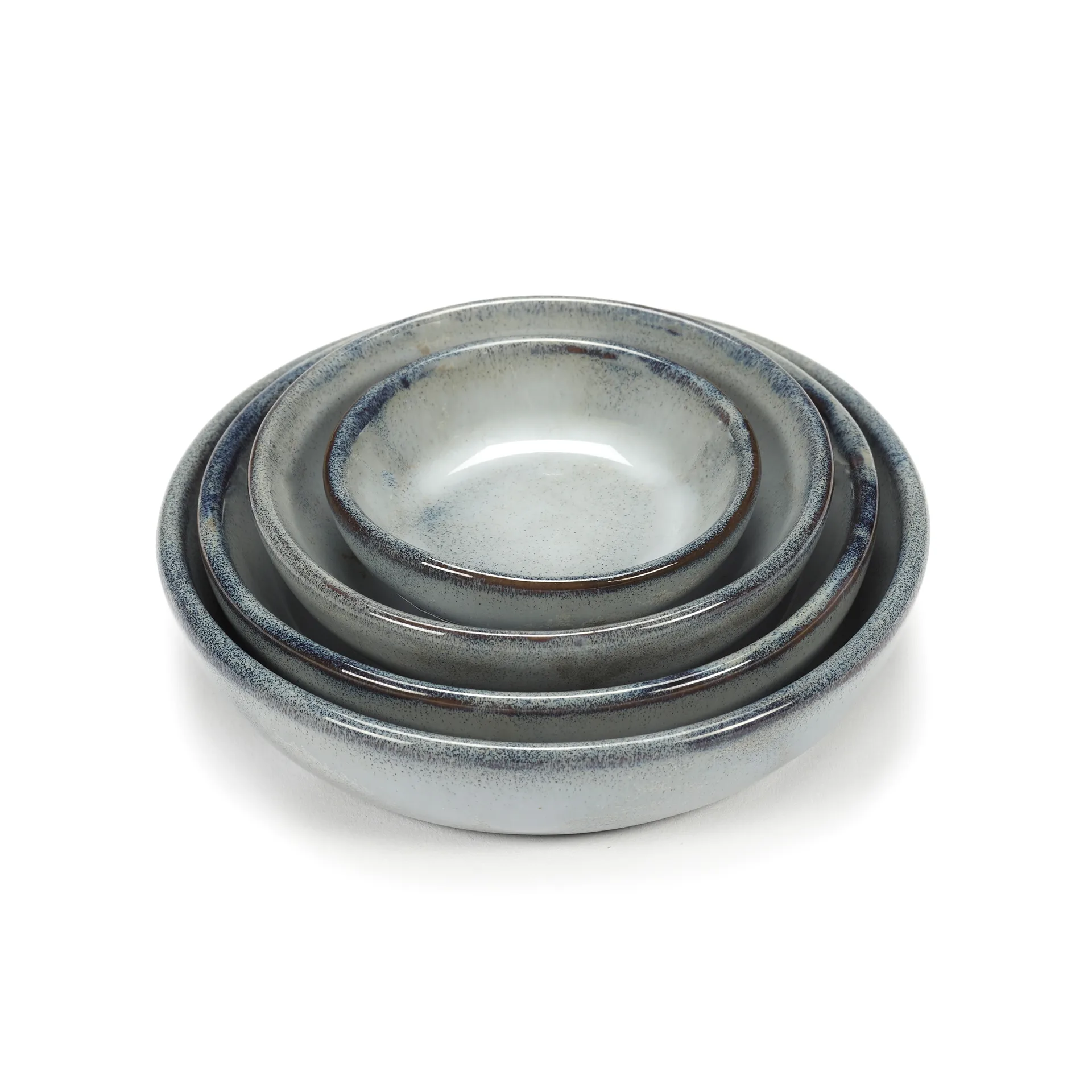 Mini ciotola smaltata Pure Blue Ø 5,5 cm, blu Serax