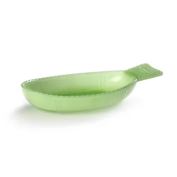 Piattino da portata Fish & Fish 14x26 cm - jadeite green - Serax