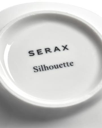 Piattino per tazza da caffè Silhouette Ø12,7 cm confezione da 4 - Bianco - Serax
