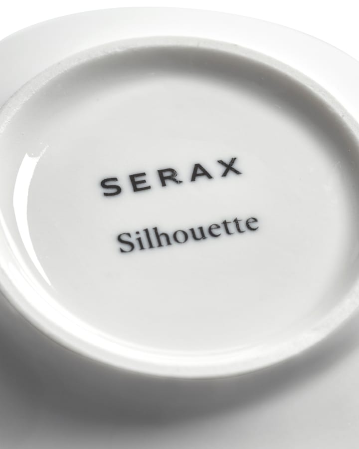 Piattino per tazza da caffè Silhouette Ø12,7 cm confezione da 4, Bianco Serax