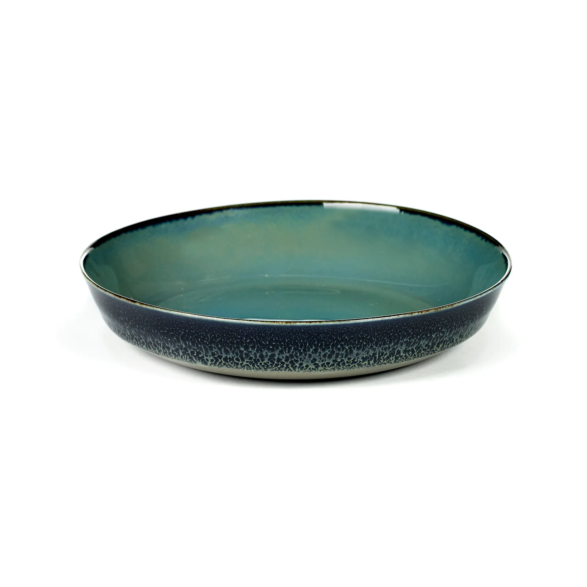 Piattino Terres de Rêves 17,5 cm, smokey blue-dark blue Serax