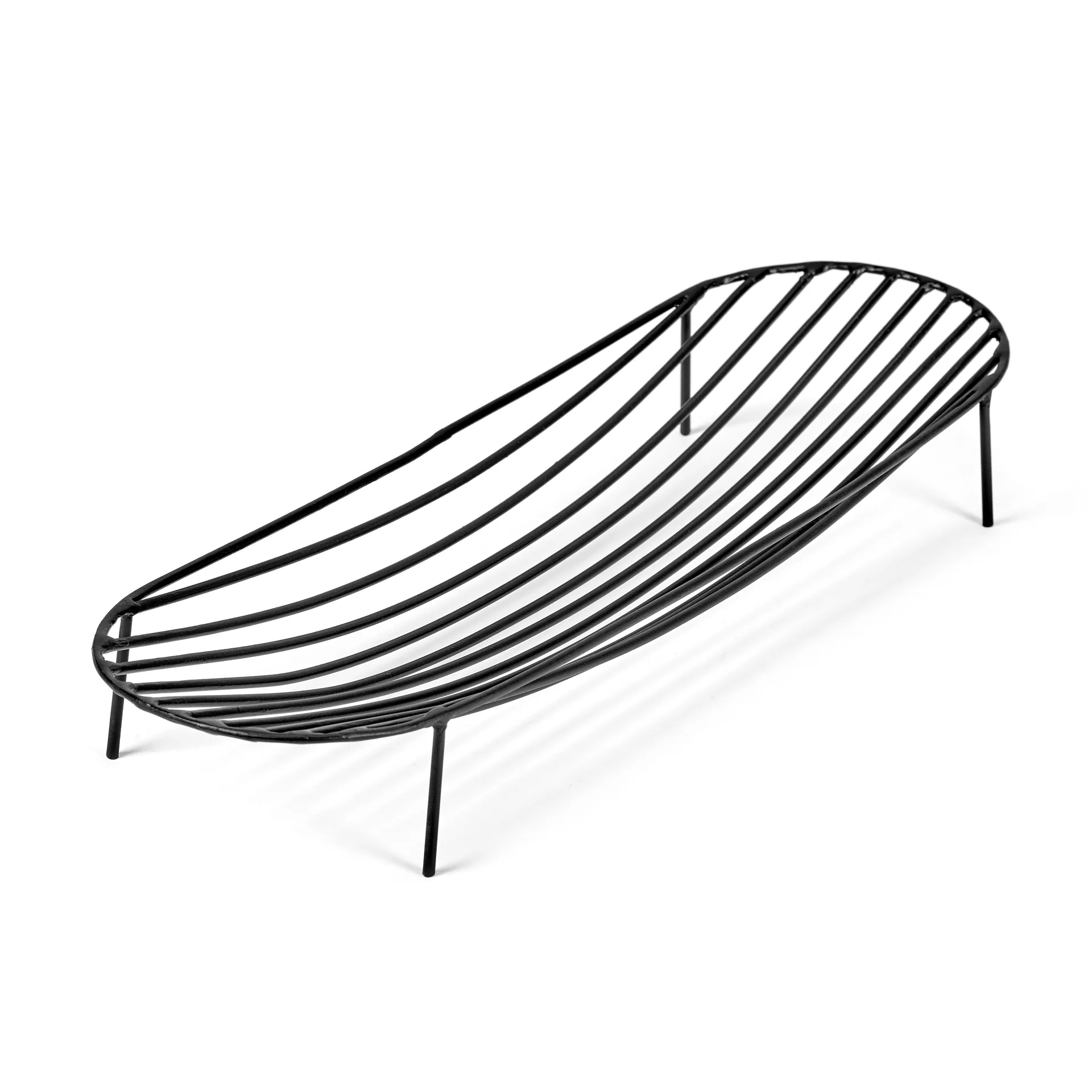 Piatto da frutta Nana 14,5x45 cm, nero Serax