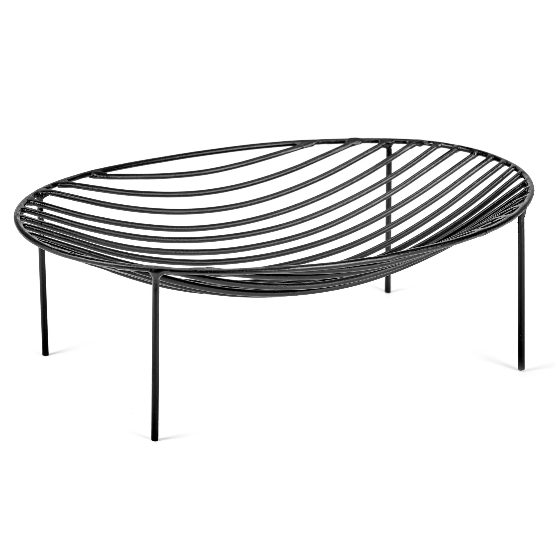 Piatto da frutta Nana 25x35 cm, nero Serax