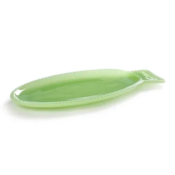 Piatto da portata Fish & Fish 16x35 cm - jadeite green - Serax