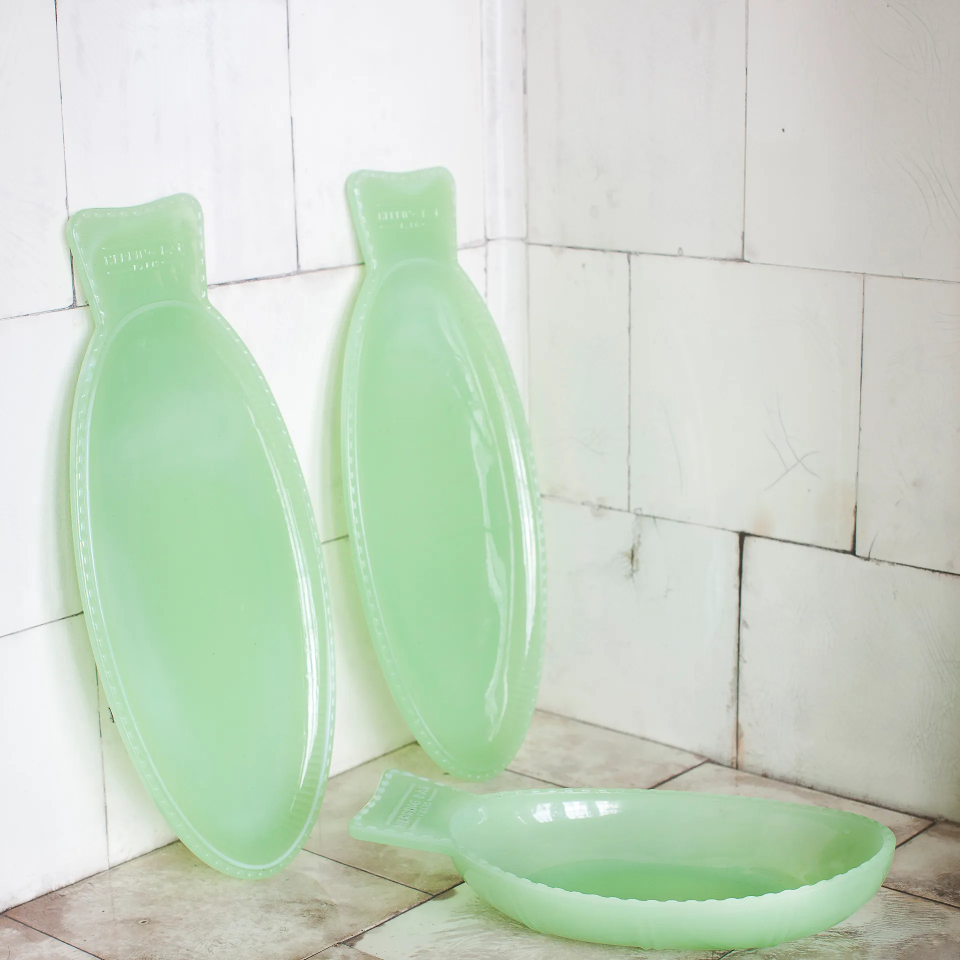 Piatto da portata Fish & Fish 16x35 cm, jadeite green Serax