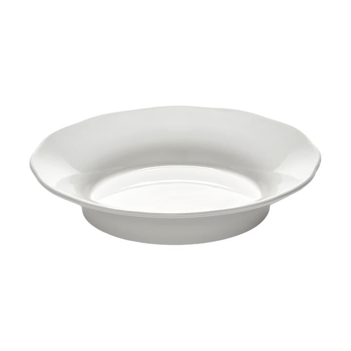 Piatto fondo laterale Silhouette L Ø18,5 cm confezione da 4, Bianco Serax