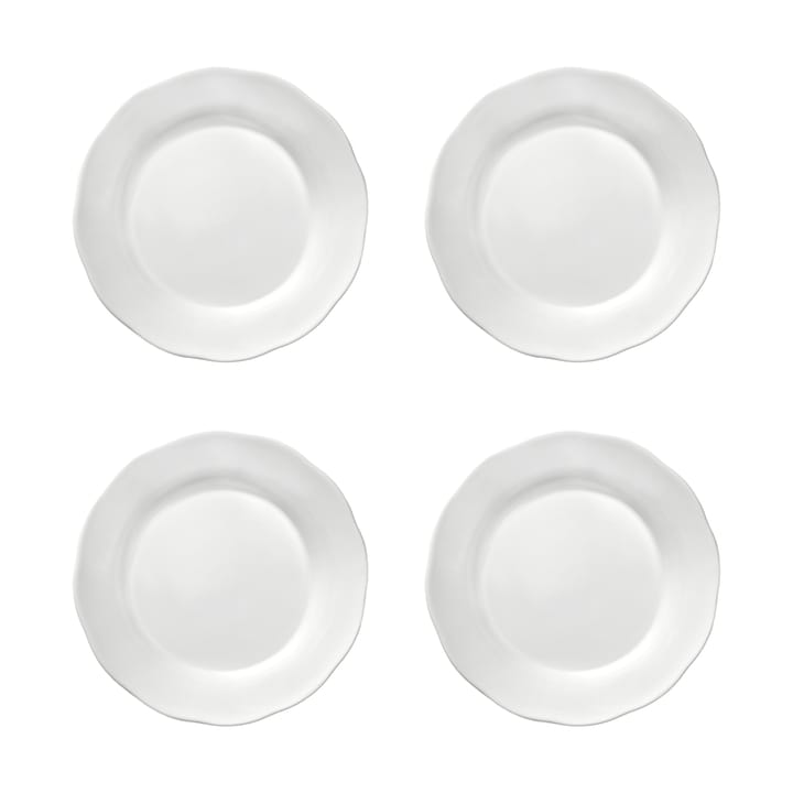 Piatto fondo laterale Silhouette M Ø15 cm confezione da 4 - Bianco - Serax