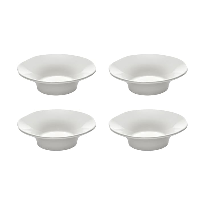 Piatto fondo laterale Silhouette S Ø10,5 cm confezione da 4 - Bianco - Serax