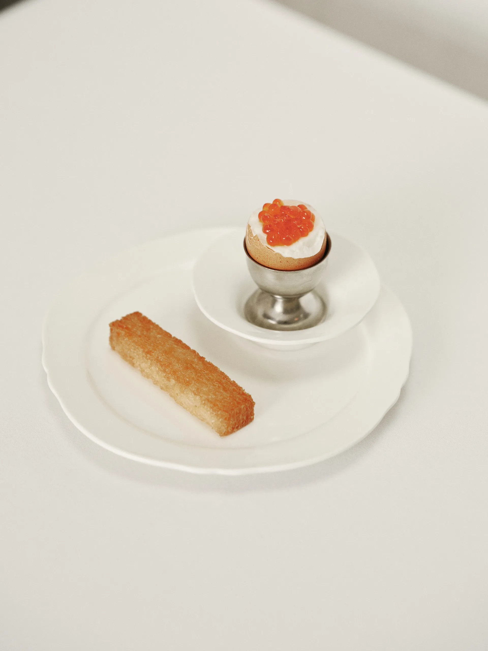 Piatto fondo laterale Silhouette S Ø10,5 cm confezione da 4, Bianco Serax