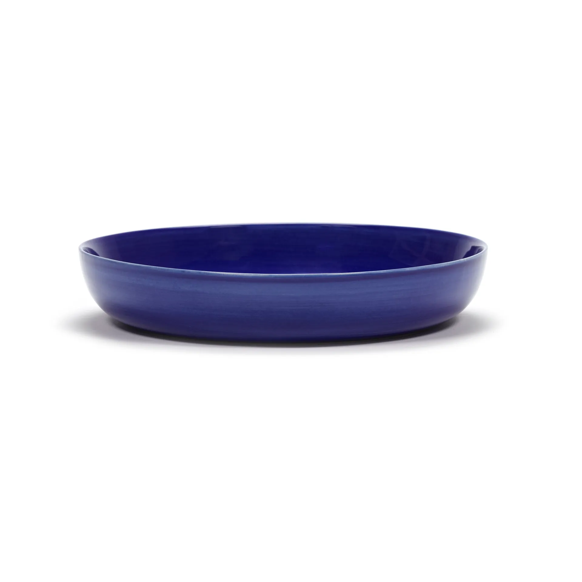 Piatto fondo Ottolenghi Feast Ø22 cm confezione da 2, Dark blue stripes-white Serax