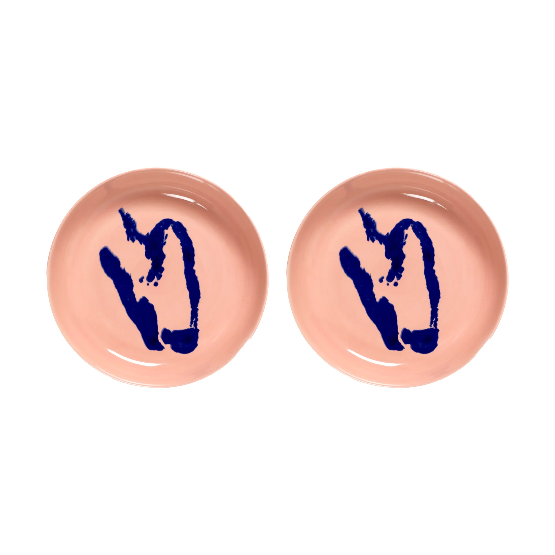 Piatto fondo Ottolenghi Feast Ø22 cm confezione da 2, Pink-pepper blue Serax