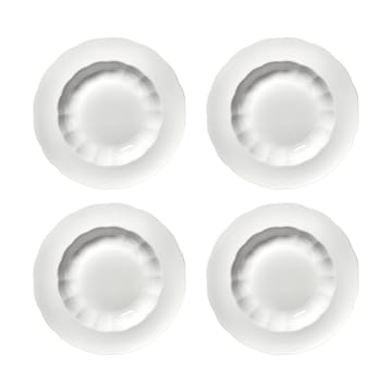 Piatto fondo Silhouette L Ø27 cm confezione da 4 - Bianco - Serax