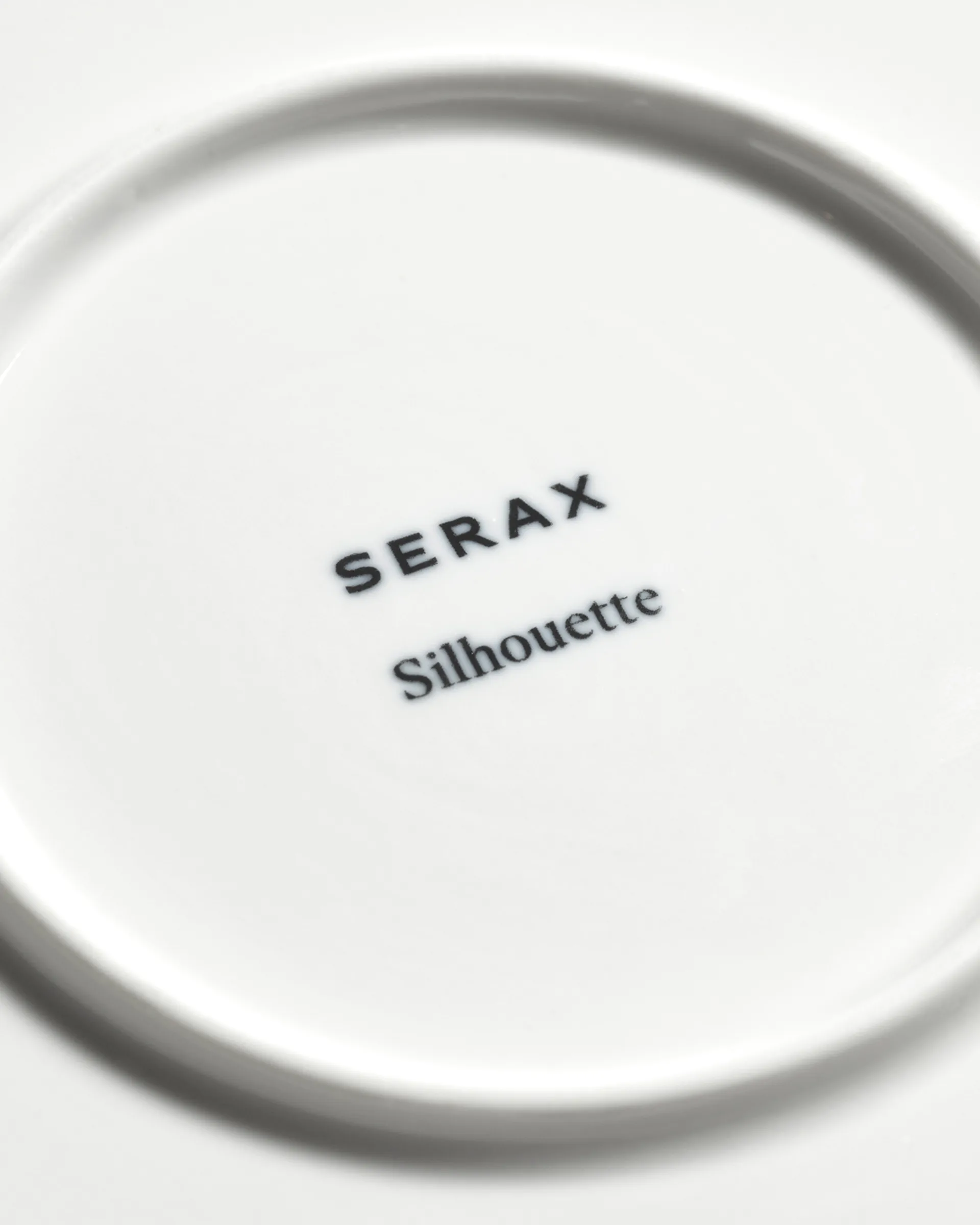 Piatto fondo Silhouette M Ø23,7 cm confezione da 4, Bianco Serax