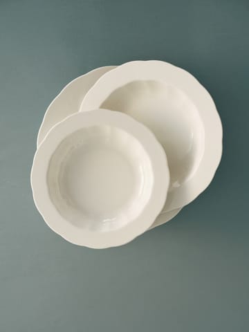 Piatto fondo Silhouette M Ø23,7 cm confezione da 4 - Bianco - Serax