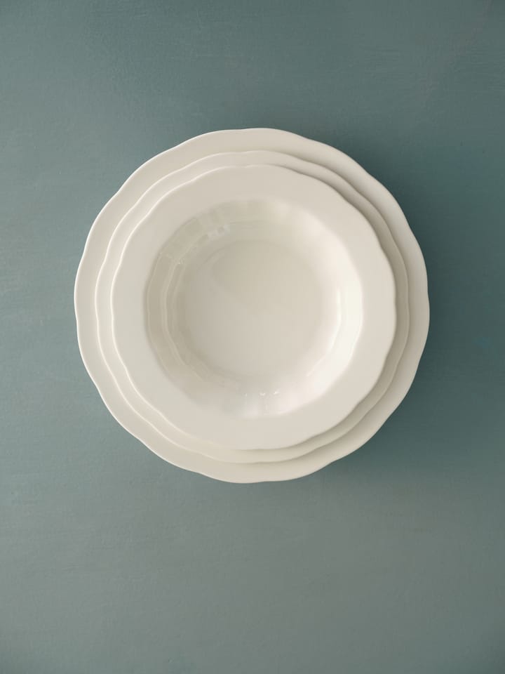 Piatto fondo Silhouette S Ø21,5 cm confezione da 4, Bianco Serax