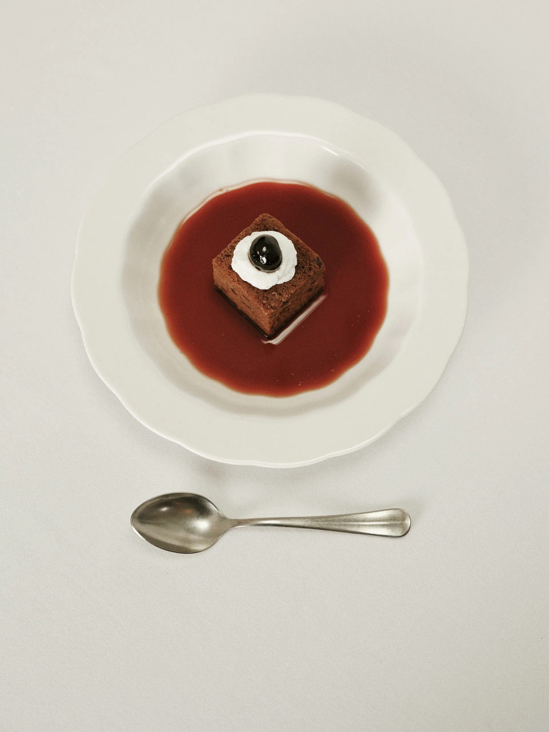 Piatto fondo Silhouette S Ø21,5 cm confezione da 4, Bianco Serax