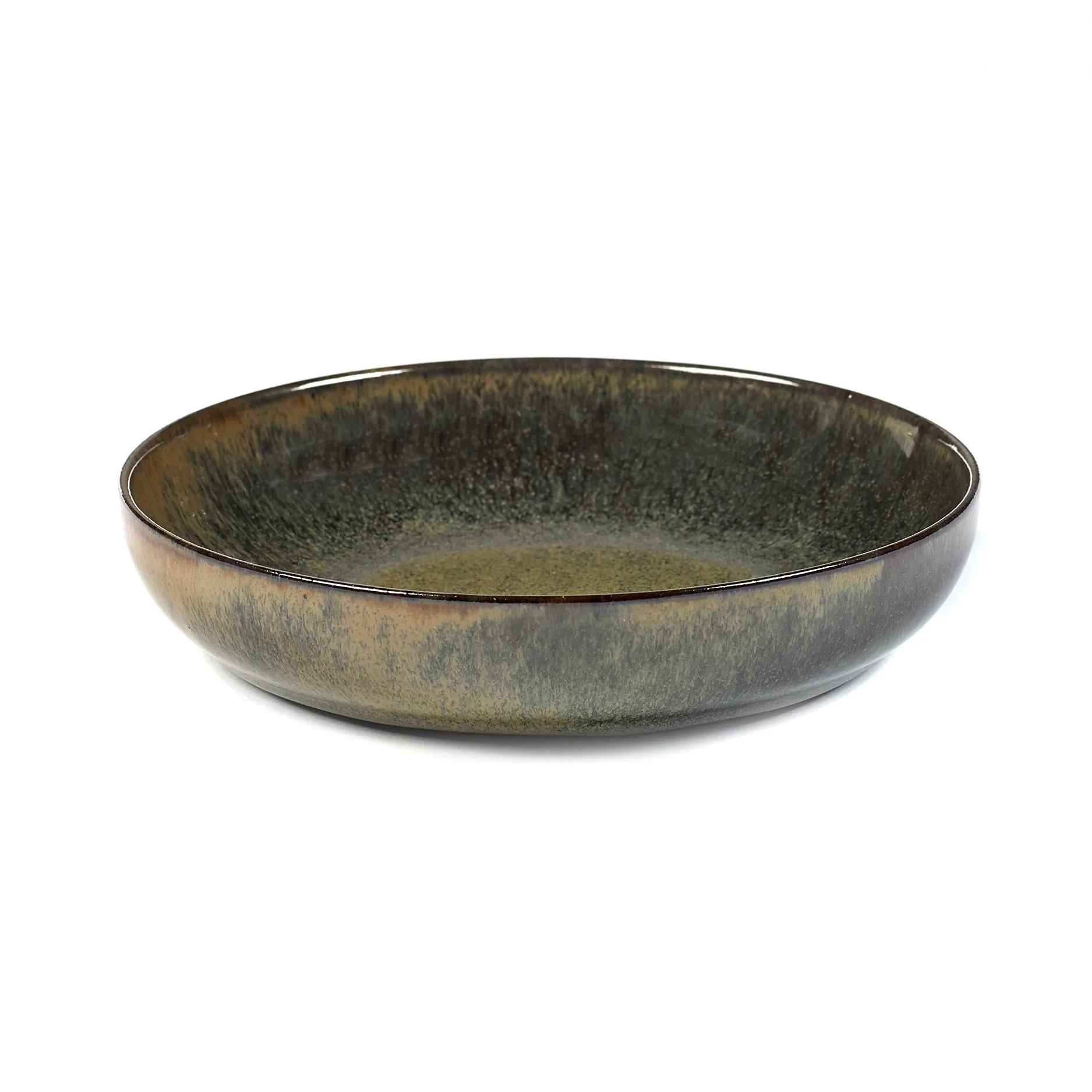 Piatto fondo Surface 19 cm, indi grey Serax