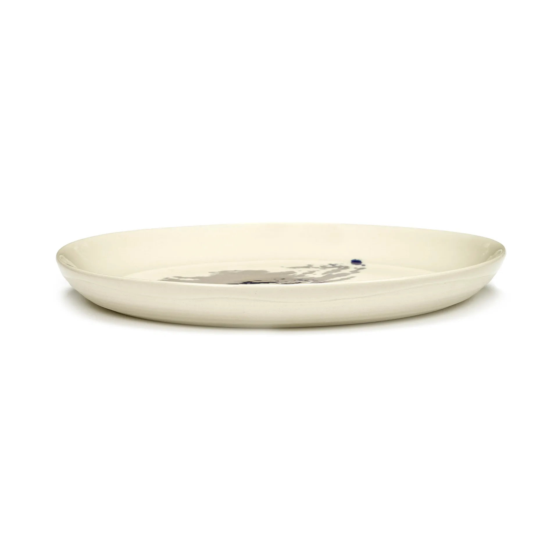Piatto Ottolenghi Feast S Ø19 cm confezione da 2, White-artichoke blue Serax