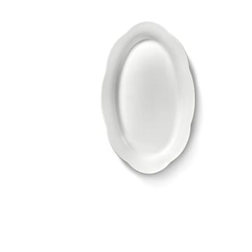 Piatto ovale fondo Silhouette M 15x24,5 cm confezione da 2 - Bianco - Serax