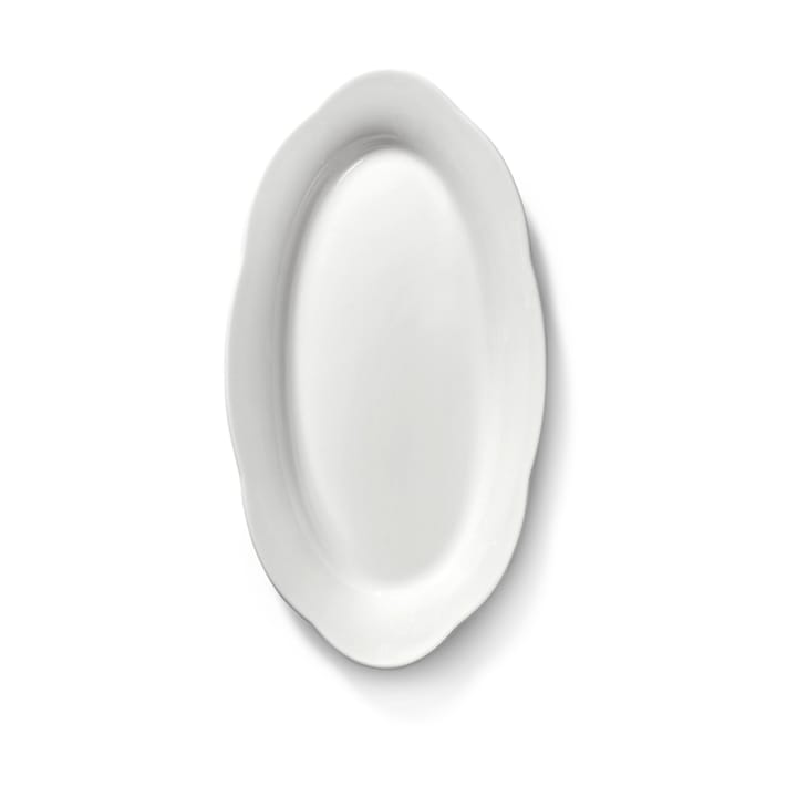 Piatto ovale fondo Silhouette S 10x18,5 cm confezione da 2, Bianco Serax