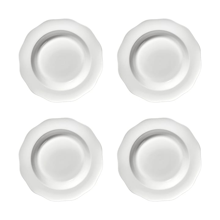 Piatto per pasta Silhouette Ø22 cm confezione da 4 - Bianco - Serax