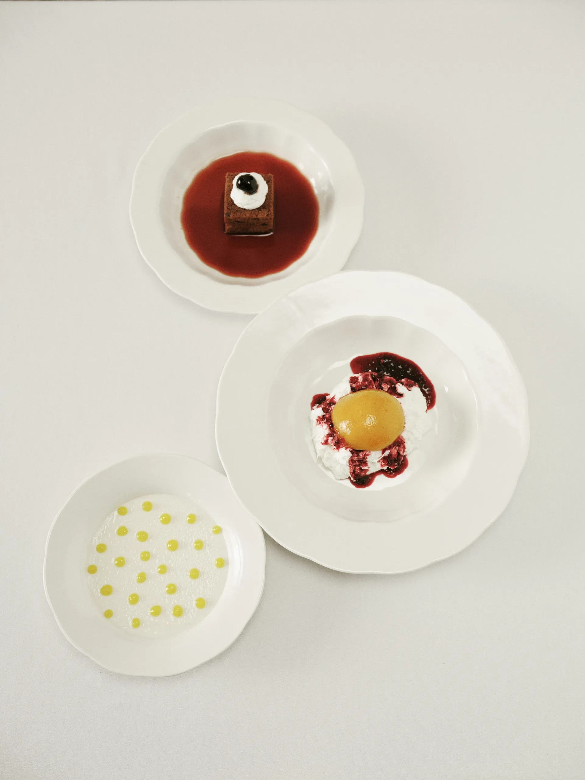 Piatto per pasta Silhouette Ø22 cm confezione da 4, Bianco Serax